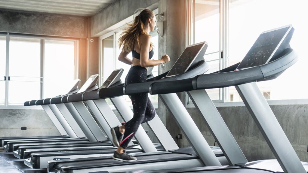 Foto de clase de ejercicio individual